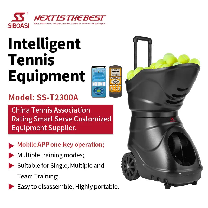 SIBOASI T2300A Professional Tennis Ball Machine
